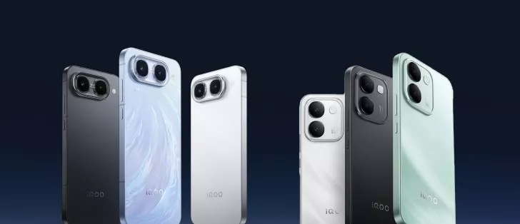 Lini varian warna smartphone iQOO Z11S dengan desain modul kamera yang modern.