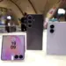 Jajaran HP lipat Samsung generasi terbaru, memperlihatkan berbagai pilihan model dan desain inovatif.