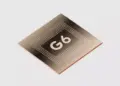 Chipset Google Tensor G6 warna bronze untuk perbandingan performa chipset flagship.