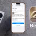 Layar iPhone menampilkan menu Software Update iOS 27 Beta 5 di samping Apple TV Remote