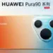 Poster promo Huawei Pura 90s Pro Max menampilkan bodi belakang dan logo HUAWEI Pura 90 Series.