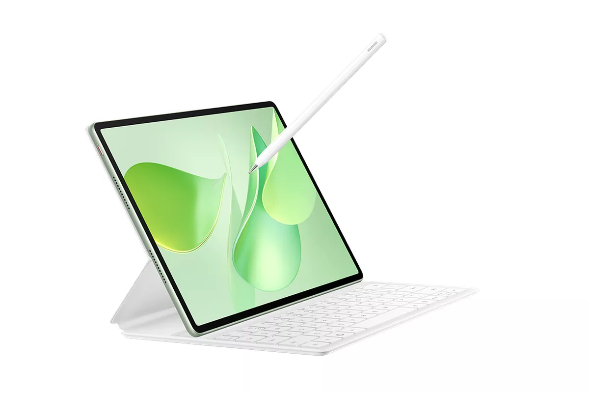 Fleksibilitas tablet Huawei terbaik yang dapat difungsikan ala laptop profesional untuk kebutuhan desain.