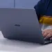 Hands On ASUS Expertbook P5 G2 saat digunakan mengetik di meja pengujian Pemmzchannel