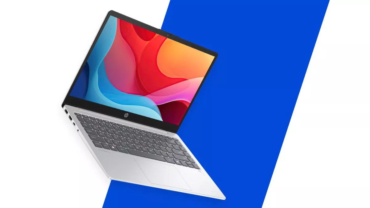 HP OmniBook AI PC dengan desain laptop modern untuk kebutuhan produktivitas