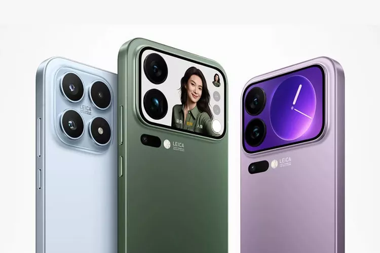 Tiga varian smartphone dengan modul kamera Leica dan layar sekunder belakang, HP favorit artis terbaru.