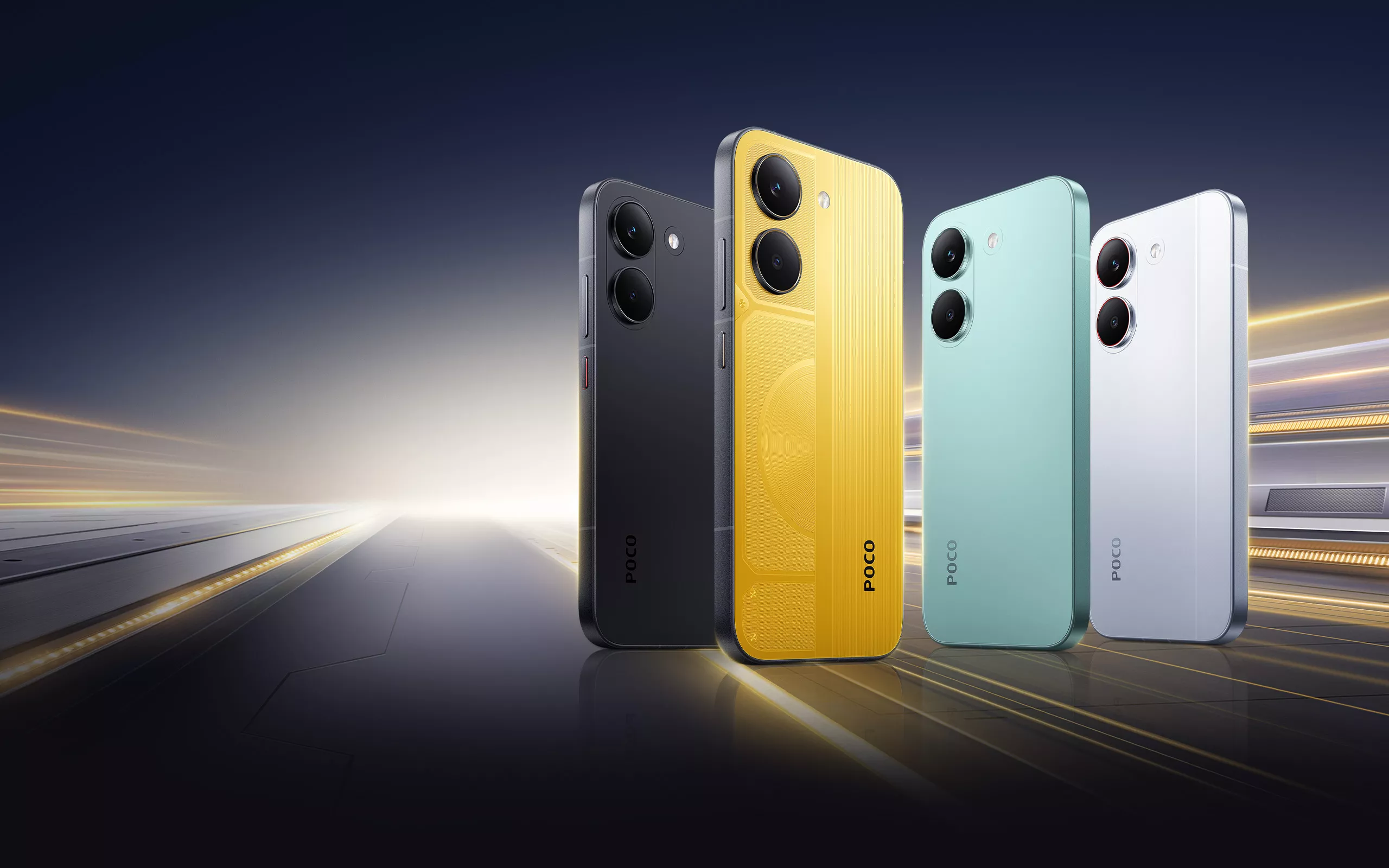 Jajaran smartphone POCO berbagai pilihan warna menarik, rekomendasi HP 6 jutaan terbaik September 2026.