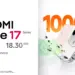 Poster peluncuran Redmi Note 17 Series di Indonesia tanggal 16 September 2026 jam 18.30 WIB dengan baterai 10000 mAh