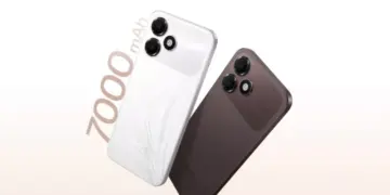 Dua varian warna HP OPPO Murah berkapasitas baterai jumbo 7000 mAh.
