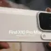 Smartphone OPPO Find X10 Pro Max dipegang dua tangan dengan teks tulisan Find X10 Pro Max Hasselblad.