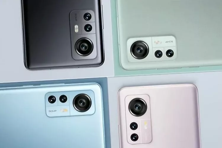 Modul kamera seri Xiaomi 12 sebagai salah satu seri HP Xiaomi yang masuk daftar EOL.