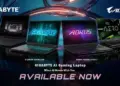 Jajaran lini GIGABYTE AI Gaming Laptop terbaru seperti Eagle, Gaming A16, AORUS Master 16 Gen 2, dan AERO X16.