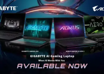 Jajaran lini GIGABYTE AI Gaming Laptop terbaru seperti Eagle, Gaming A16, AORUS Master 16 Gen 2, dan AERO X16.