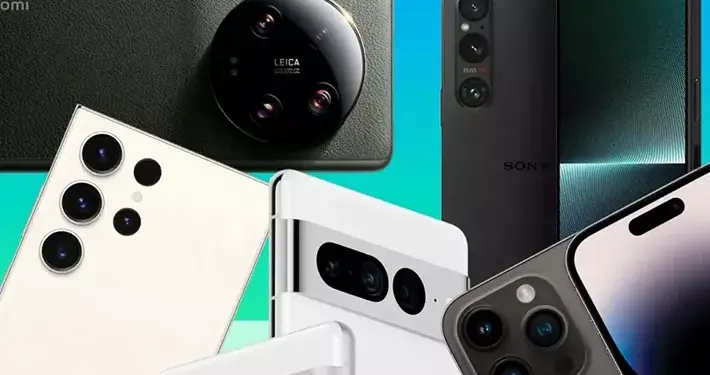 Kolase smartphone dengan sistem kamera terbaik untuk pilihan HP Android terbaik di bawah 5 juta.