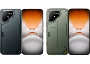 Tecno Pova Series warna abu-abu gelap dan hijau, smartphone terbaru September bergaya futuristik dengan spek monster.