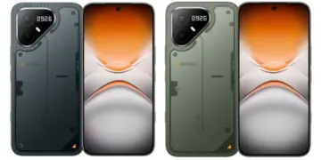 Tecno Pova Series warna abu-abu gelap dan hijau, smartphone terbaru September bergaya futuristik dengan spek monster.
