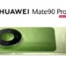 Tampilan belakang smartphone Huawei Mate 90 Pro berwarna hijau dengan modul kamera lingkaran besar XMAGE