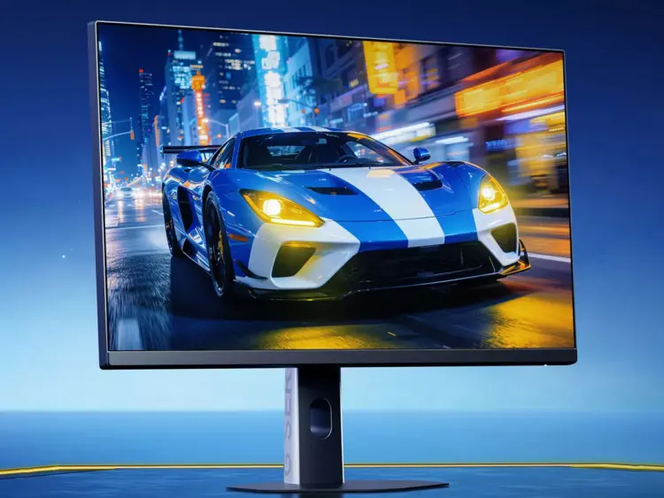 Tampilan depan Monitor Gaming Redmi G25 2027 dengan layar IPS beresolusi tinggi dan desain bezel tipis.