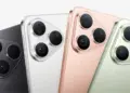 Varian warna smartphone flagship Huawei Pura Series sebagai salah satu persaingan merek HP di pasar global.