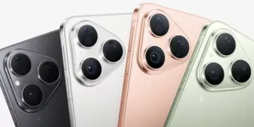 Varian warna smartphone flagship Huawei Pura Series sebagai salah satu persaingan merek HP di pasar global.