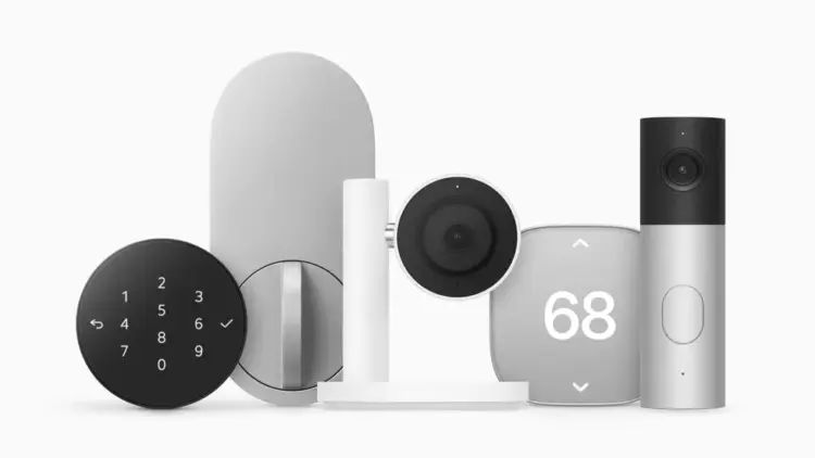 Lini perangkat keamanan dan kontrol rumah pintar dalam ekosistem Apple Welcome Home.