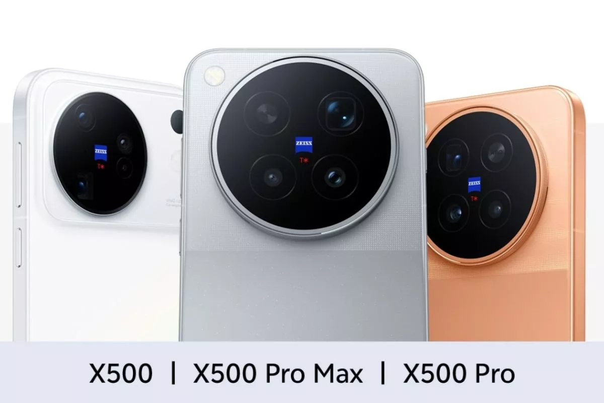 Jajaran Vivo X500 Series dengan modul kamera belakang yang elegan